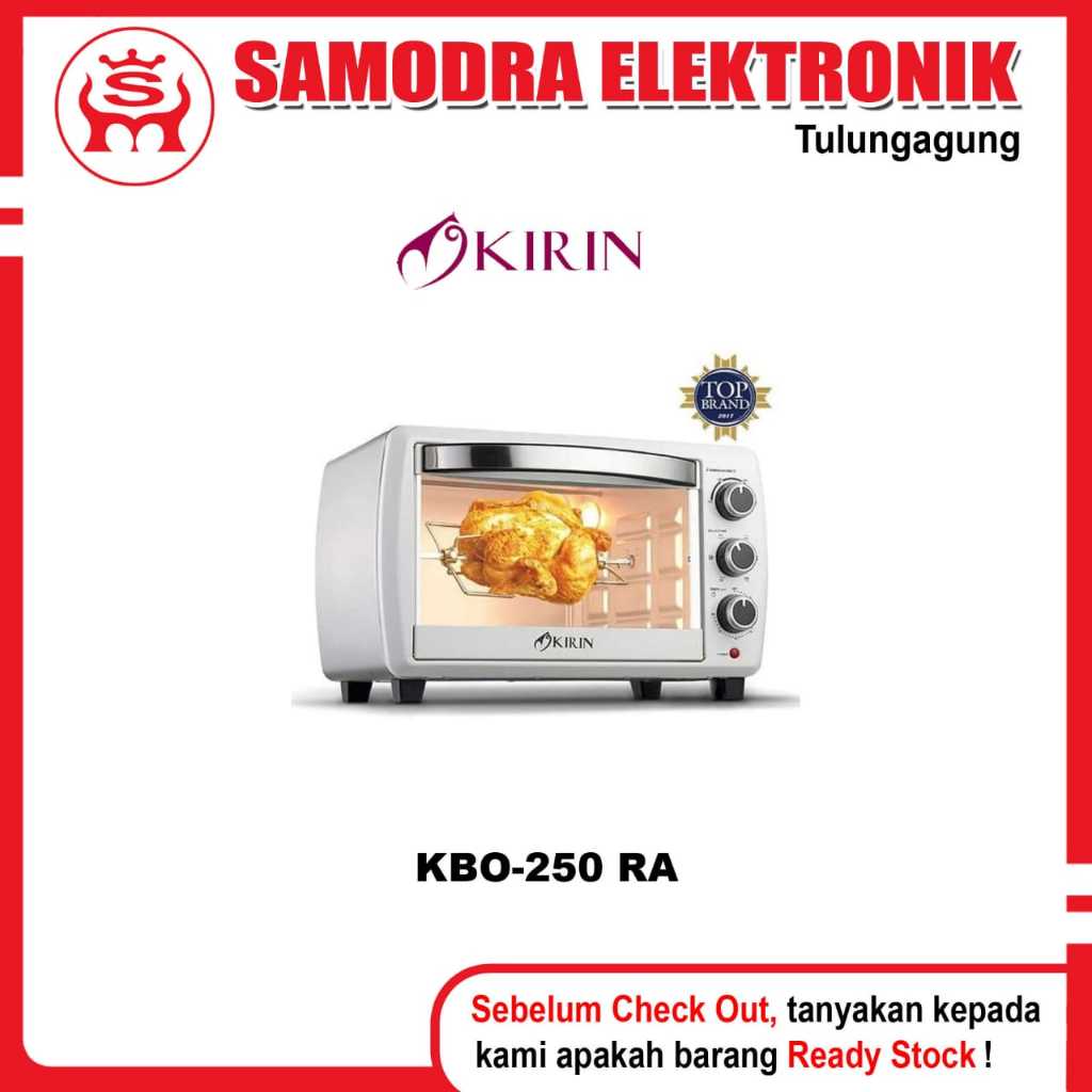 Oven KIRIN KBO-250RA | Oven Listrik Kirin 25 L