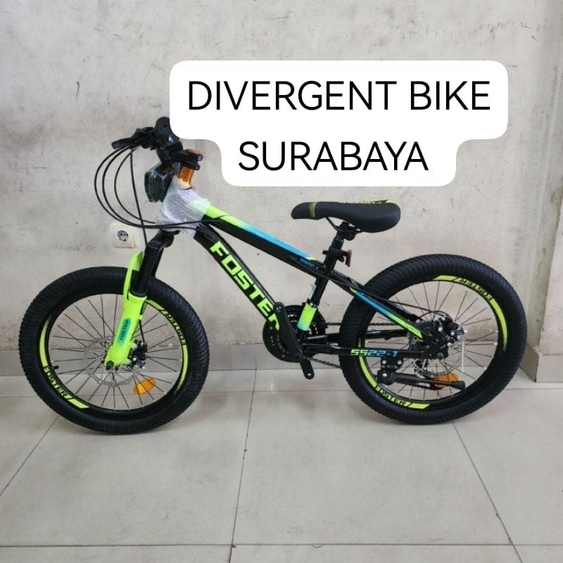 Sepeda MTB Ukuran 20 Foster FT 5522 Berkualitas / Sepeda Gunung MTB Foster 5522 Ukuran 20