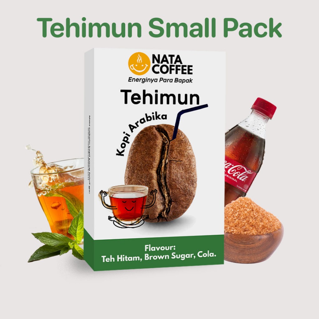 

Kopi Tehimun Nata Coffee Small Pack - Arabika Gayo Aceh Biji & Bubuk