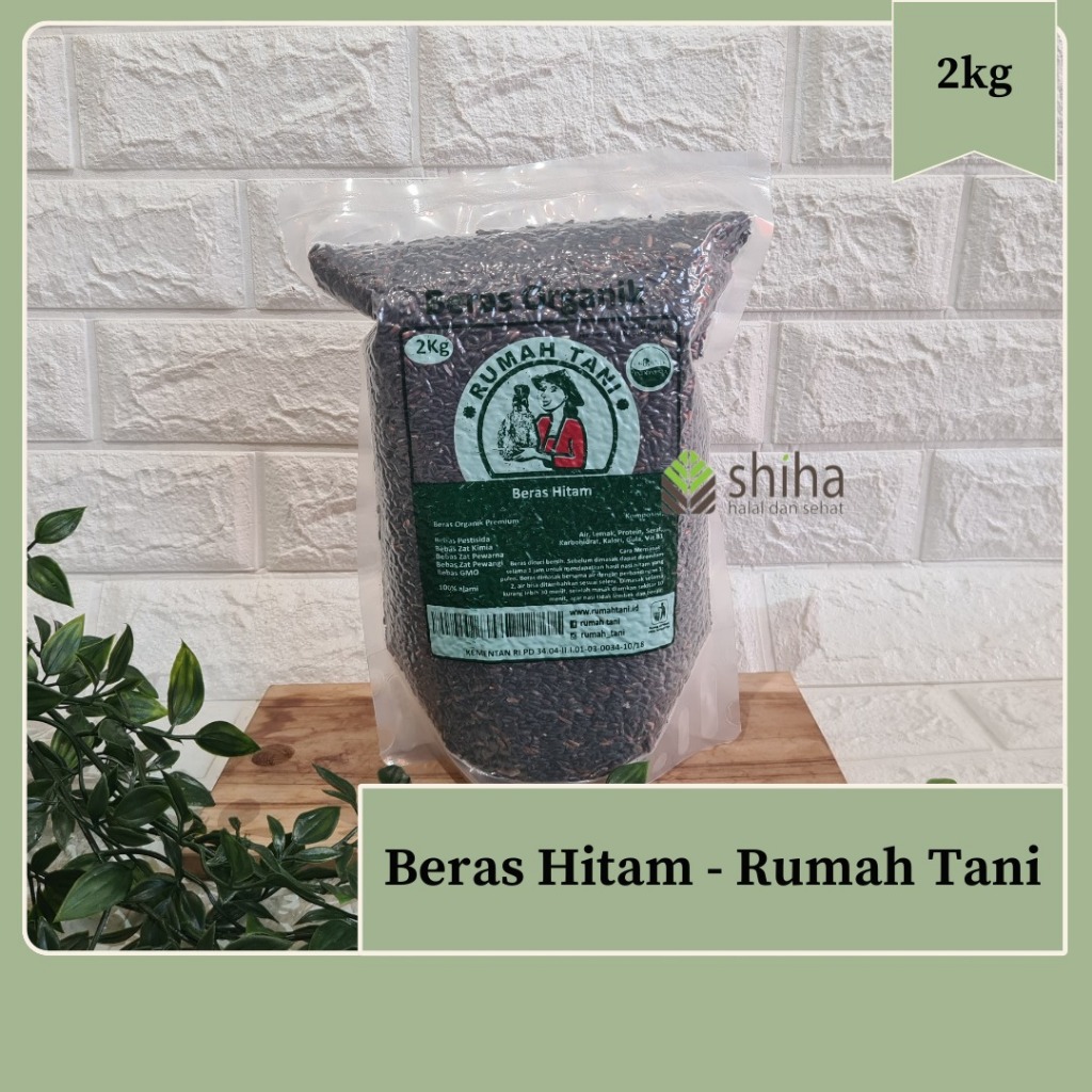 

Beras Hitam Organik Rumah Tani 2 kg | Warung Shiha