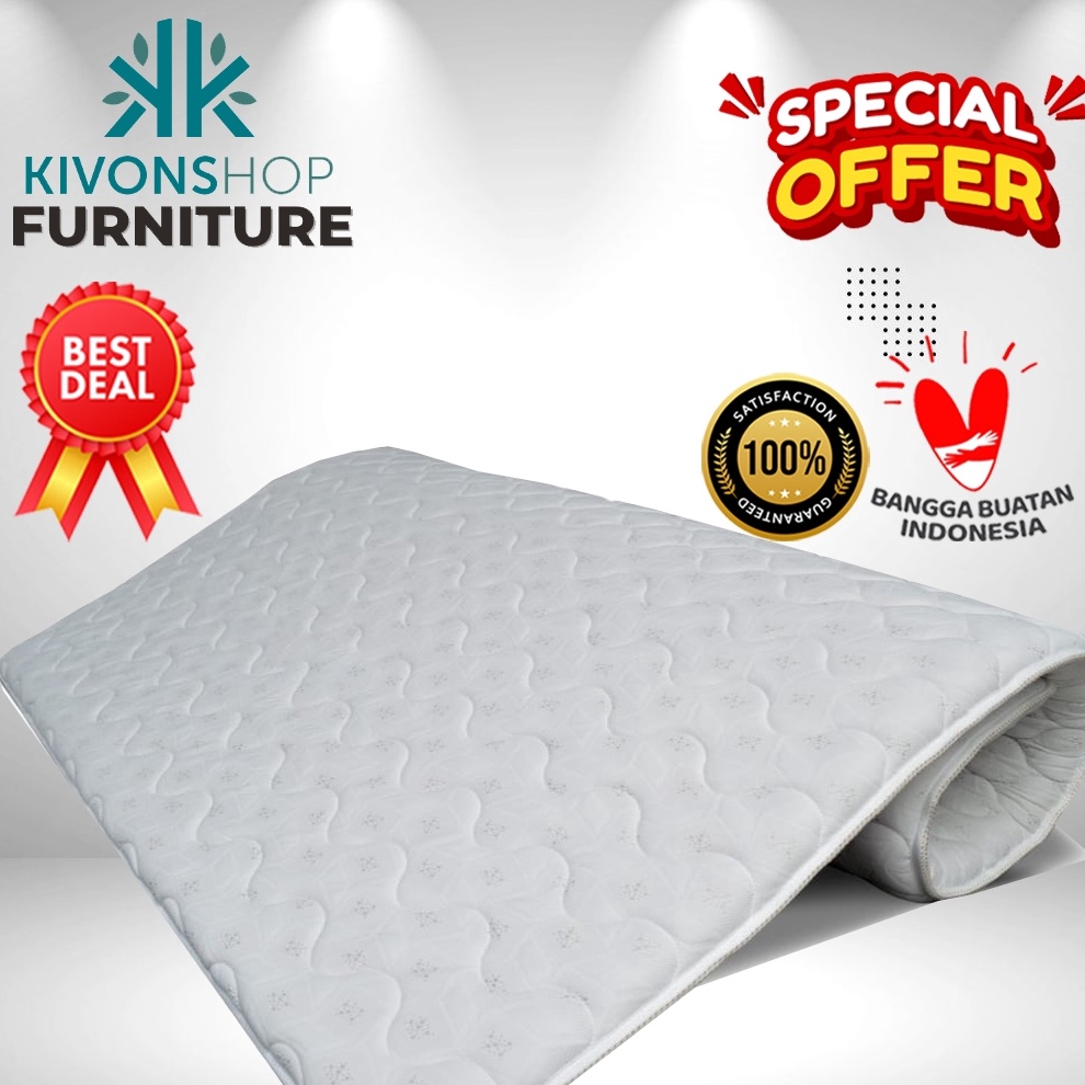 KODE Q5A Pelapis Kasur  Matras Topper  Kasur Lantai Lapisan Kasur Bergaransi