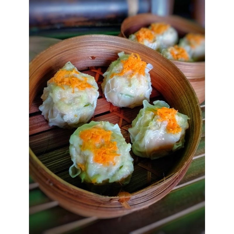 

Dimsum Ayam topping wortel