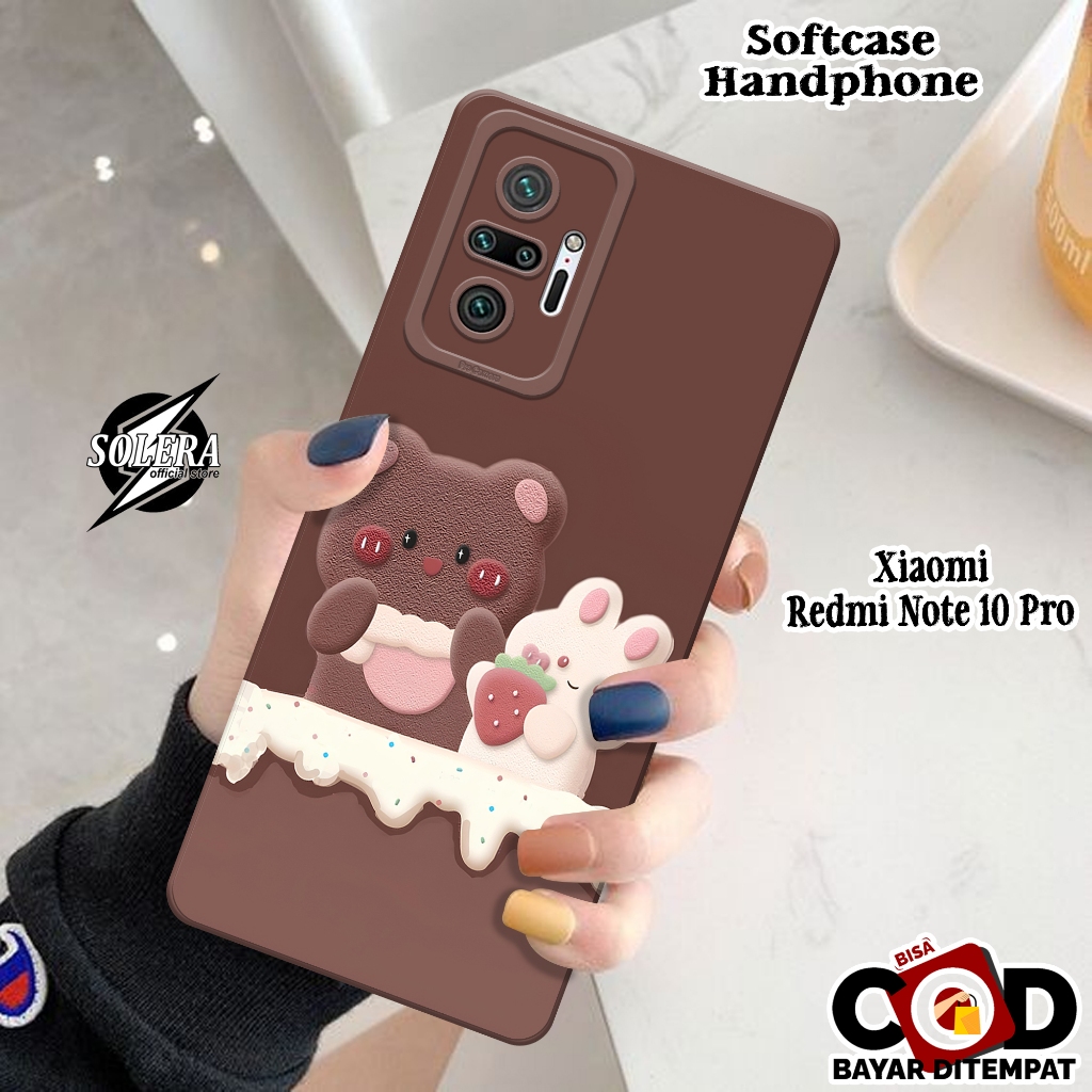 Case Xiaomi Redmi Note 10 Pro Fashion Case Kartun Lucu Terbaru Silikon Pro Camera Softcase Xiaomi Re