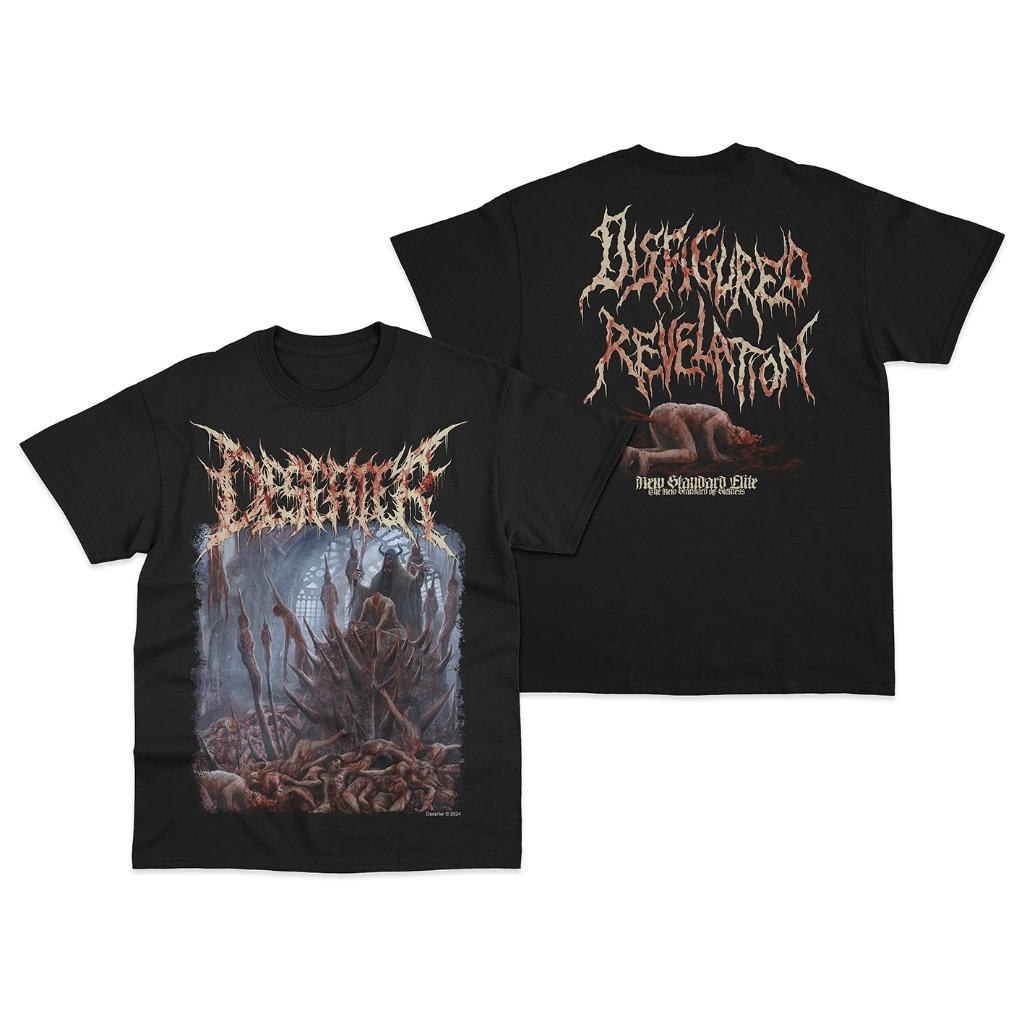 ORIGINAL DESERTER - Disfigured Revelation Merch T-Shirt/Long-Sleeve/CD