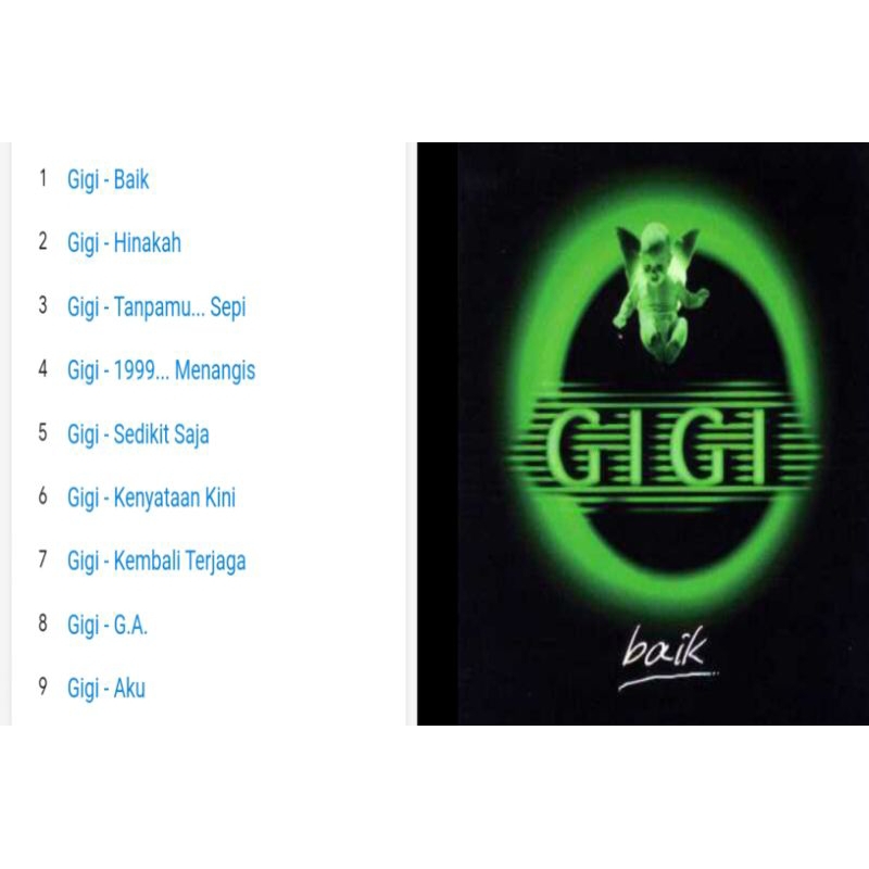 gigi cd album baik 1999