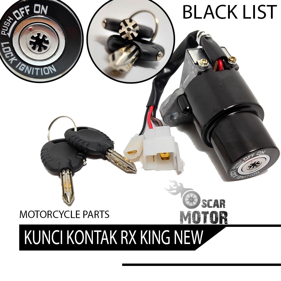 KUNCI KONTAK RX KING NEW KUNCI MOTOR SUKU CADANG VARIASI SUPER PREMIUM motor w SS3