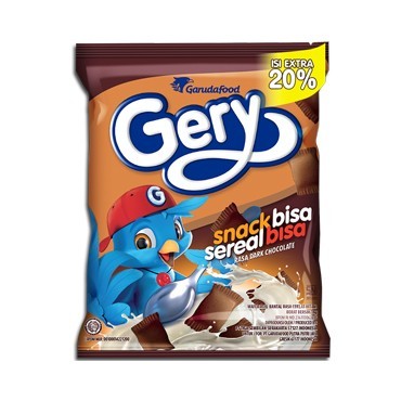 

GERY SNACK SEREAL CHOCOLATE WAFER ROLL 100 GR