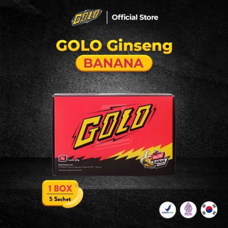 GOLO Ginseng Banana 1 Box