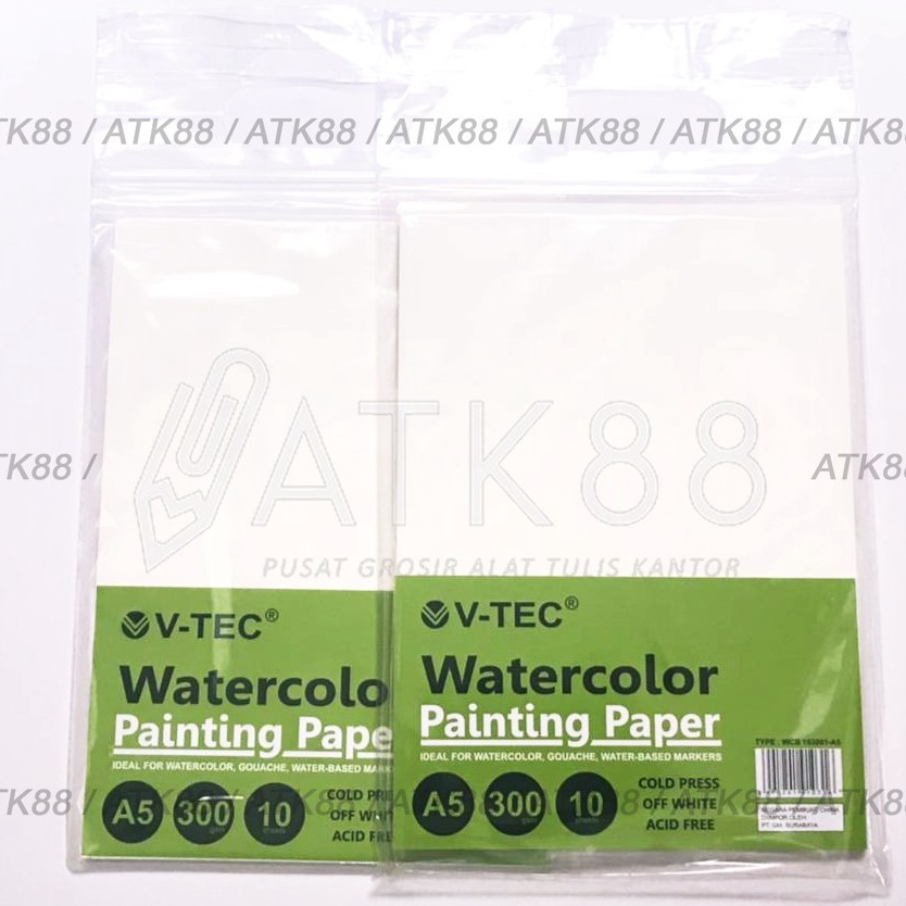 

FG2 VTec Watercolor Paper A5 3gsm Cold Press