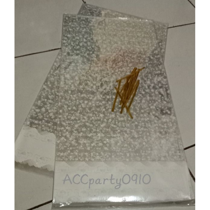 

HJ6 Opp Souvenir 46cm Plastik Souvenir Plastik Bingkisan Ulta 12lmbr