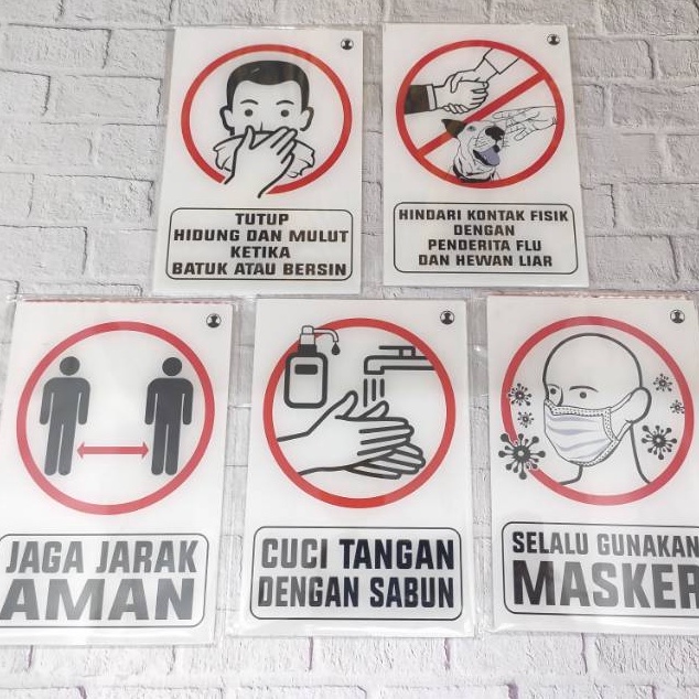 

SPONTAN Sign Board Papan informasi