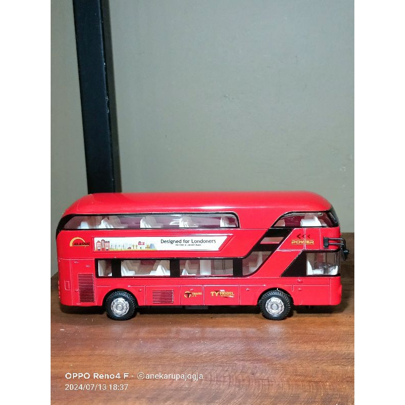 mobilan diecast london bus