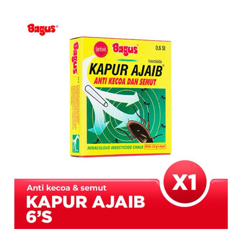 Bagus Kapur Ajaib 1box Isi 6Pcs