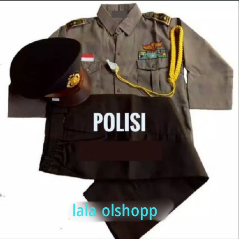 BAJU AKPOL COWOK/BAJU AKADEMI POLISI ANAK/POLISI ANAK