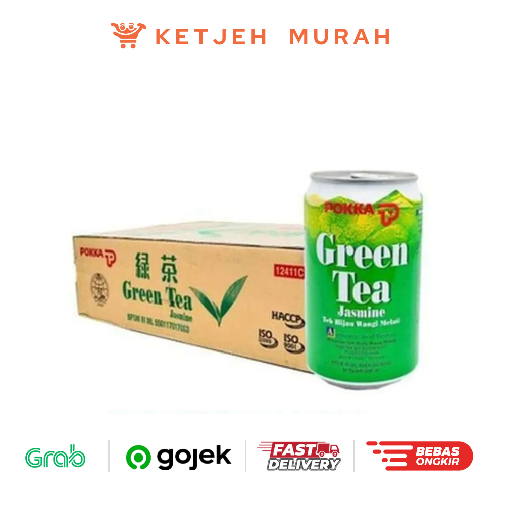 

Pokka Green Tea Teh Hijau Can Kaleng 1 Dus isi 24 Kaleng