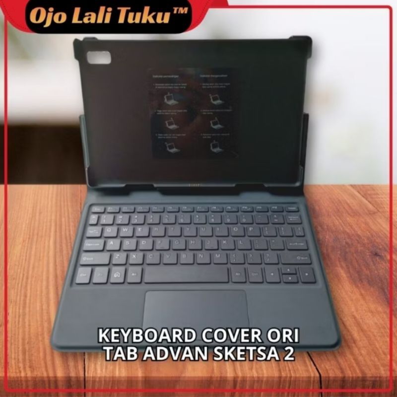 Case Keyboard Advan tab sketsa 2 original 100%