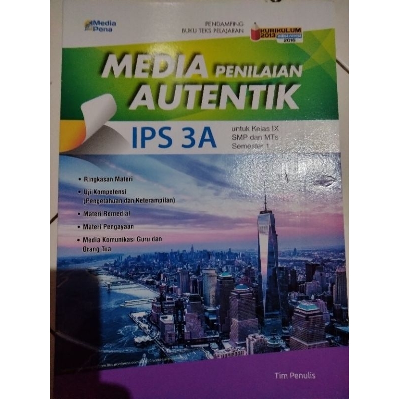 MEDIA PENILAIAN AUTENTIK IPS SMP 3A