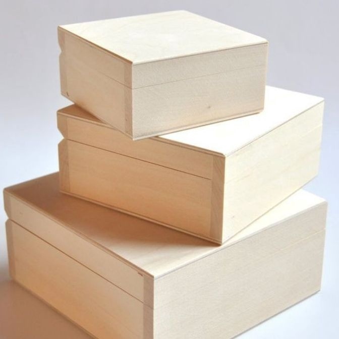 

KI3 wooden box packaging