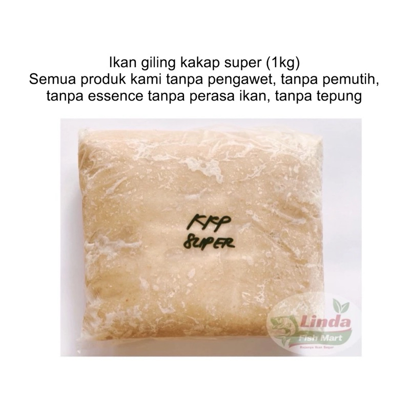 

kakap premium / ikan giling kakap premium