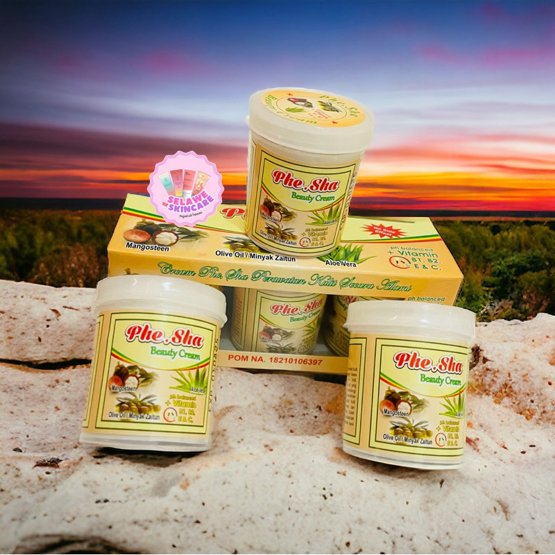 3 Pcs / PheSha Beauty cream Original BPOM Exp 2027