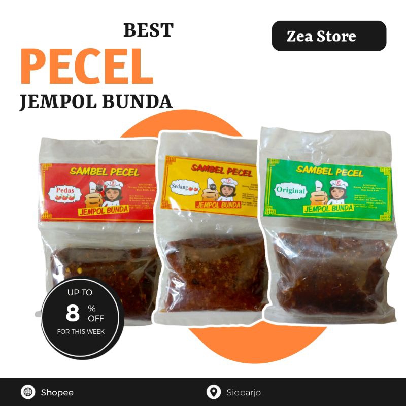 

Bumbu PECEL Jempol Bunda Sidoarjo