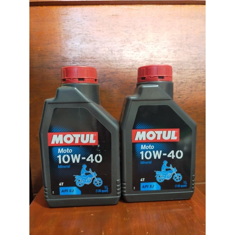 Oli Mesin Motul 4Tak Moto 10W-40 Original 1L