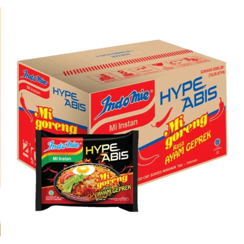 

( PROMO FLASH SALE ) GRATIS ONGKIR + DISKON + CASHBACK XTRA INDOMIE AYAM GEPREK 1DUS ISI 40 PCS