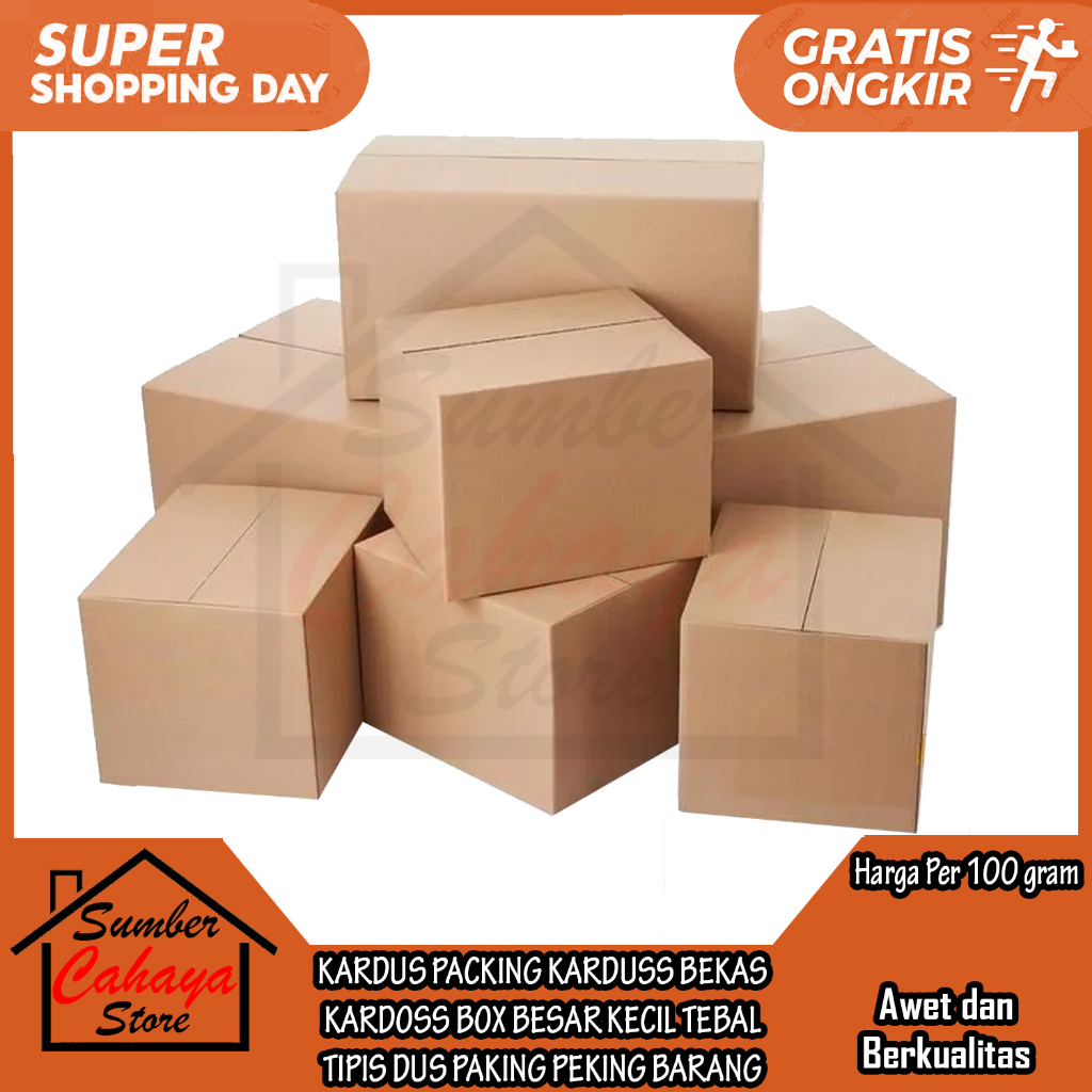 

KARDUS KARDOS PEKING BEKAS KARDUSS SEKEN SECOND PACKING SEKEND PAK PAKING PACKAGING MAX UK 40x40 DUS TEBAL TIPIS BOX BESAR KECIL DOS BOKS KIRIM PENGIRIMAN JUMBO KOTAK PETAK PERSEGI PENYIMPANAN KEMASAN SERBAGUNA MULTIFUNGSI