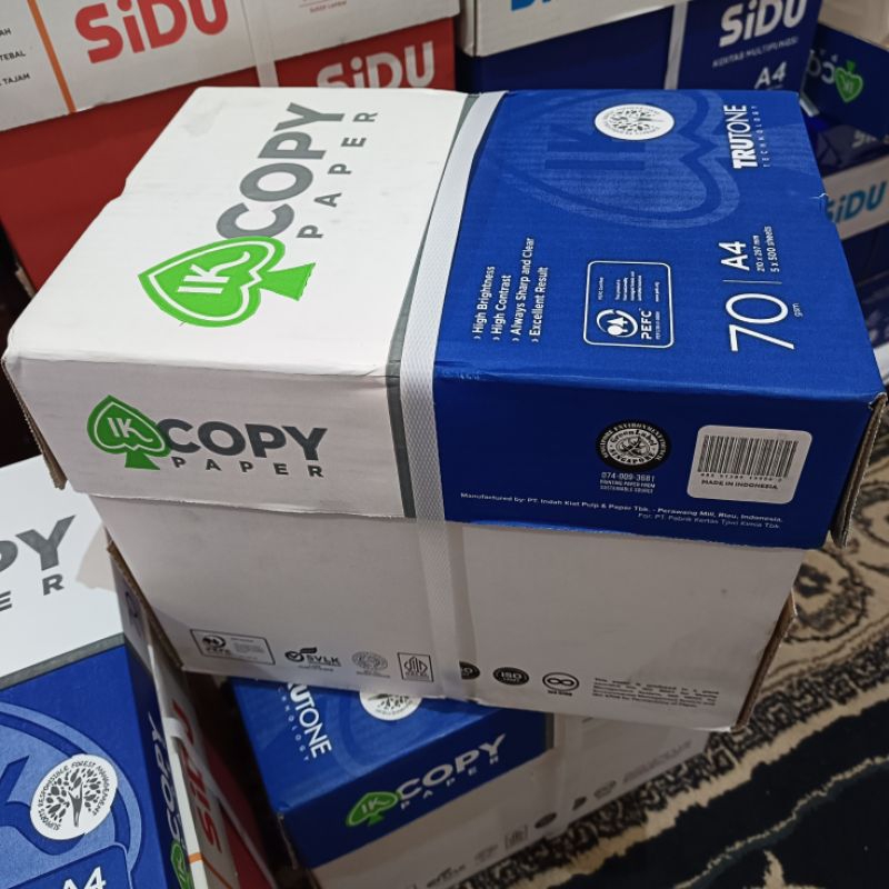 

KERTAS HVS A4 70 GRAM COPY PAPER ( DUS )