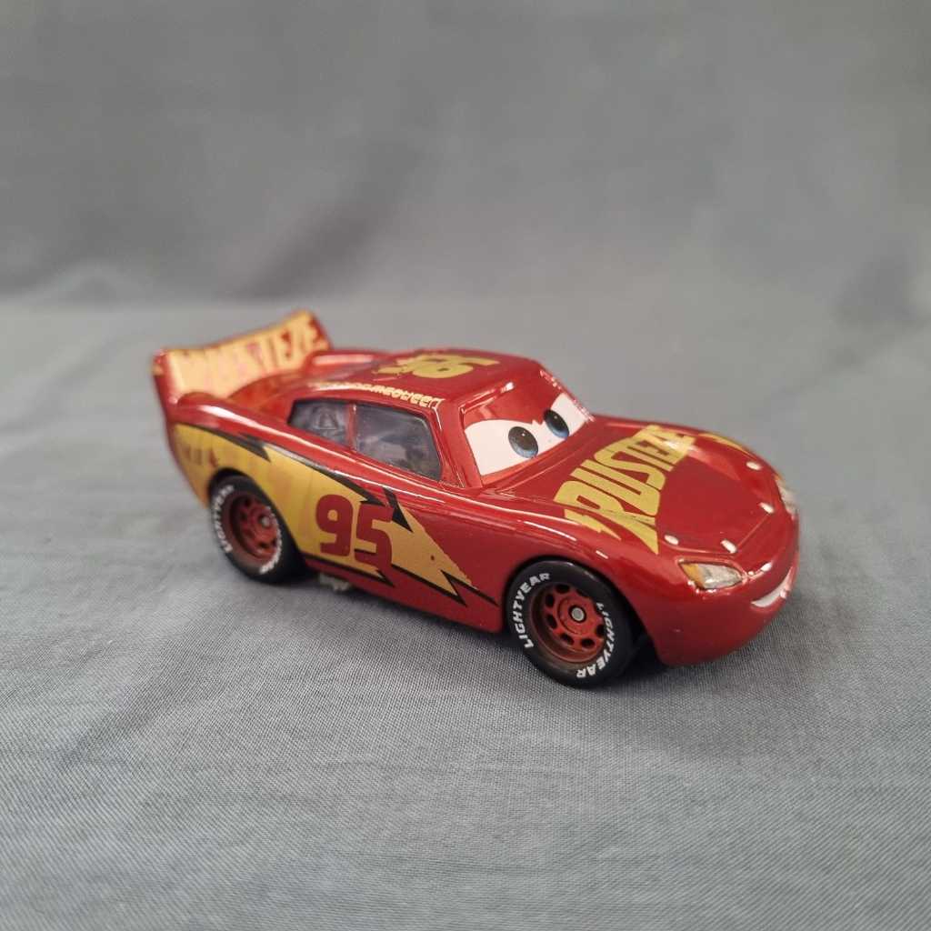 Diecast Cars Lightning McQueen Rusteze Red metalic mainan mobil seperti hotwheels