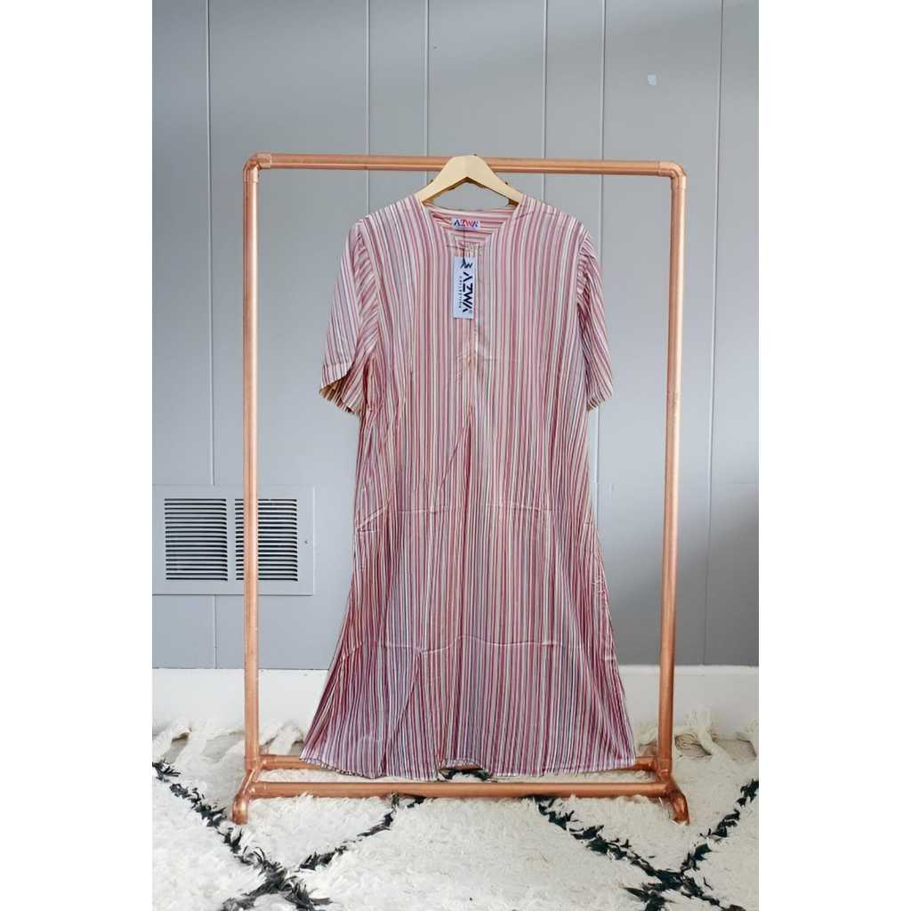 Daster Panjang Lengan Pendek / Daster Jumbo Panjang Lengan Pendek