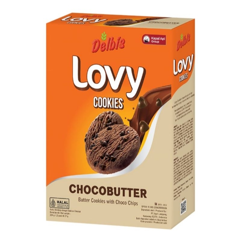 

Lovy Cookies 1box isi 12pcs