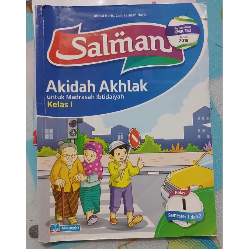 

Masmedia Buku Kelas 1 Madrasah Akidah Akhlak, Fikih, Alquran Hadis