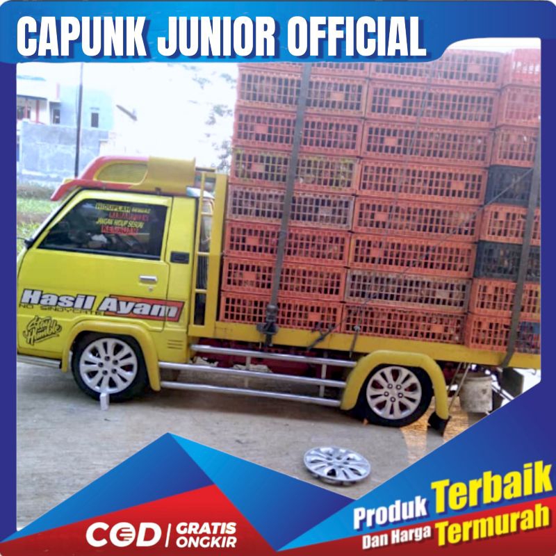 Wildop / Wheel Cover / Tutup Velg Ring 15 R15 KIA Cherato Fiber Premium Lentur COD NEW