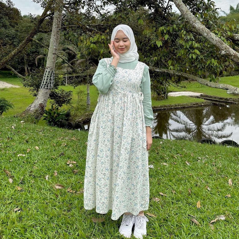 GEBYAR PROMO OVERALL MOTIF BUNGA  OVERALL HIMARI DRESS  CAMELIA MIDI DRESS  OVERAL JUMBO