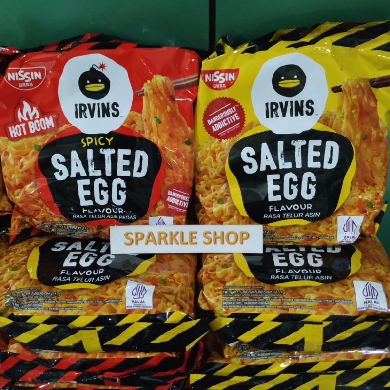 

IRVINS Salted Egg Noodles Nissin Rasa Telur Asin