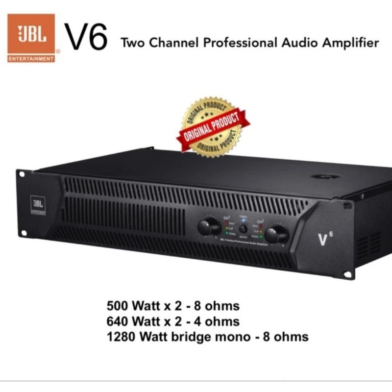 Jbl V6 power amplifier Jbl V6 original Jbl v6