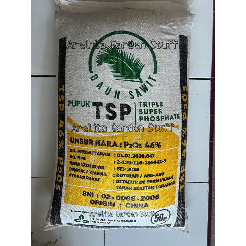 Pupuk TSP Daun Sawit repack 5kg