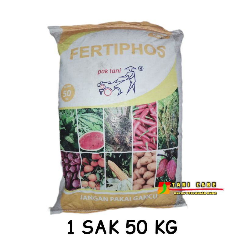 PUPUK FERTIPHOS KUNING 1 SAK 50 KG