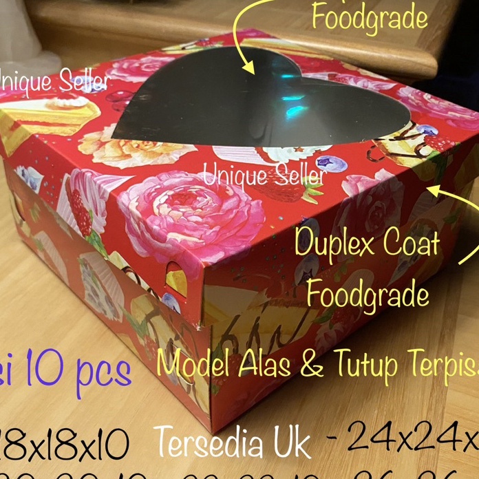 

Terbaik Isi1 Dus Kue Tart TUTUP HATI 18x18x1 2x2x1 22x22x1 24x24x1 26x26x12 Dus Box Kotak Lamaran Tutup Hati Uk 18 2 22 24 26 cm Dus Box Kotak Hampers 18x18 2x2 22x22 24x24 26x26 x 12 cm Dus Box Merah Tutup Hati Uk 18 2 22 24 26