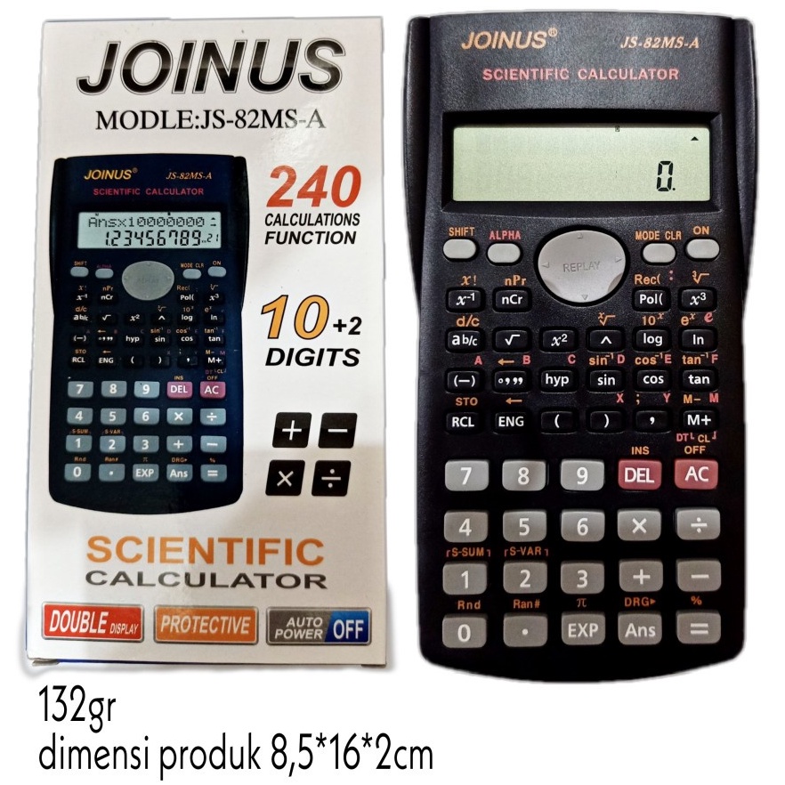 

SENSASIONAL Kalkulator Scientific JOINUS 82MS