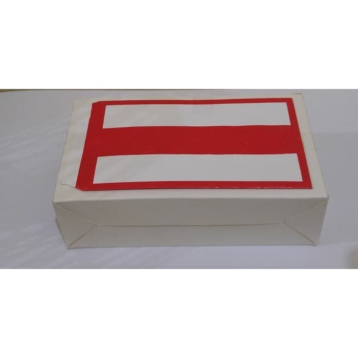 

Angpau / angpao / amplop merah putih polos isi 100