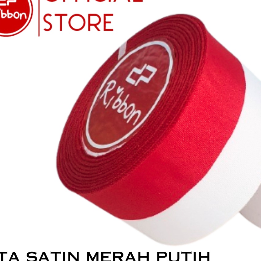 

Sale Pita Satin MERAH PUTIH 2 5 cm Saten 2 Inch Kain Polos Souvenir Garmen Parcel Hampers Per ROLL