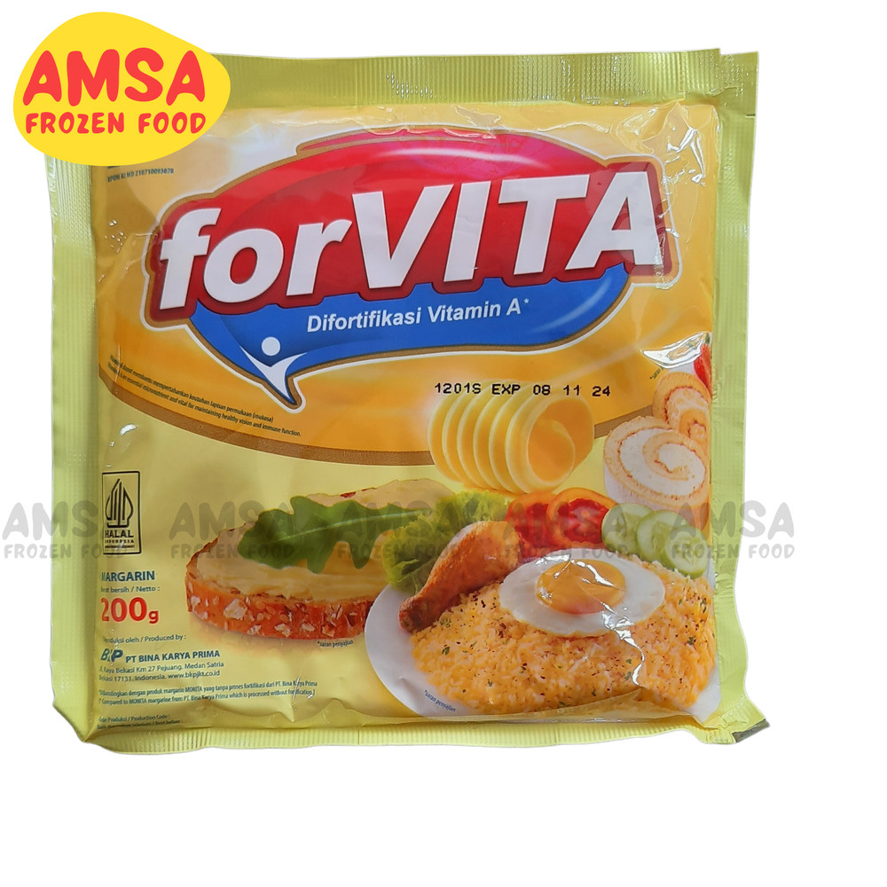 

Margarine / Mentega Sachet Forvita 200 gram