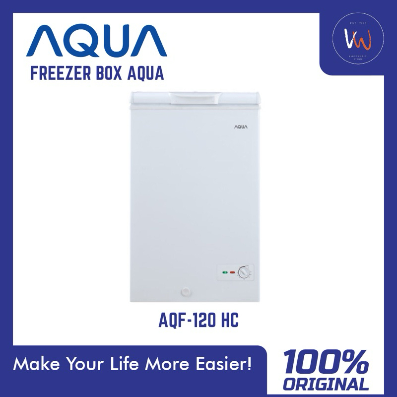 Freezer Box Aqua AQF-120HC / Freezer Daging / lemari Pembeku
