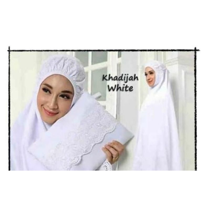 Mukena terusan khadijah/Lajuran khadijah