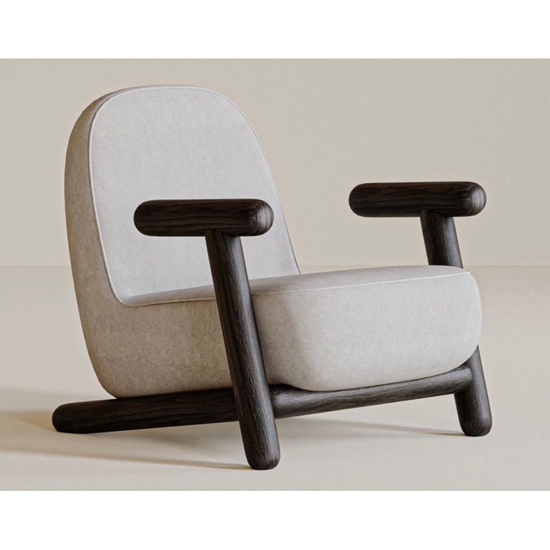 Kursi Tamu Kursi Sofa Santai Single Chair Kayu Jati Minimalis