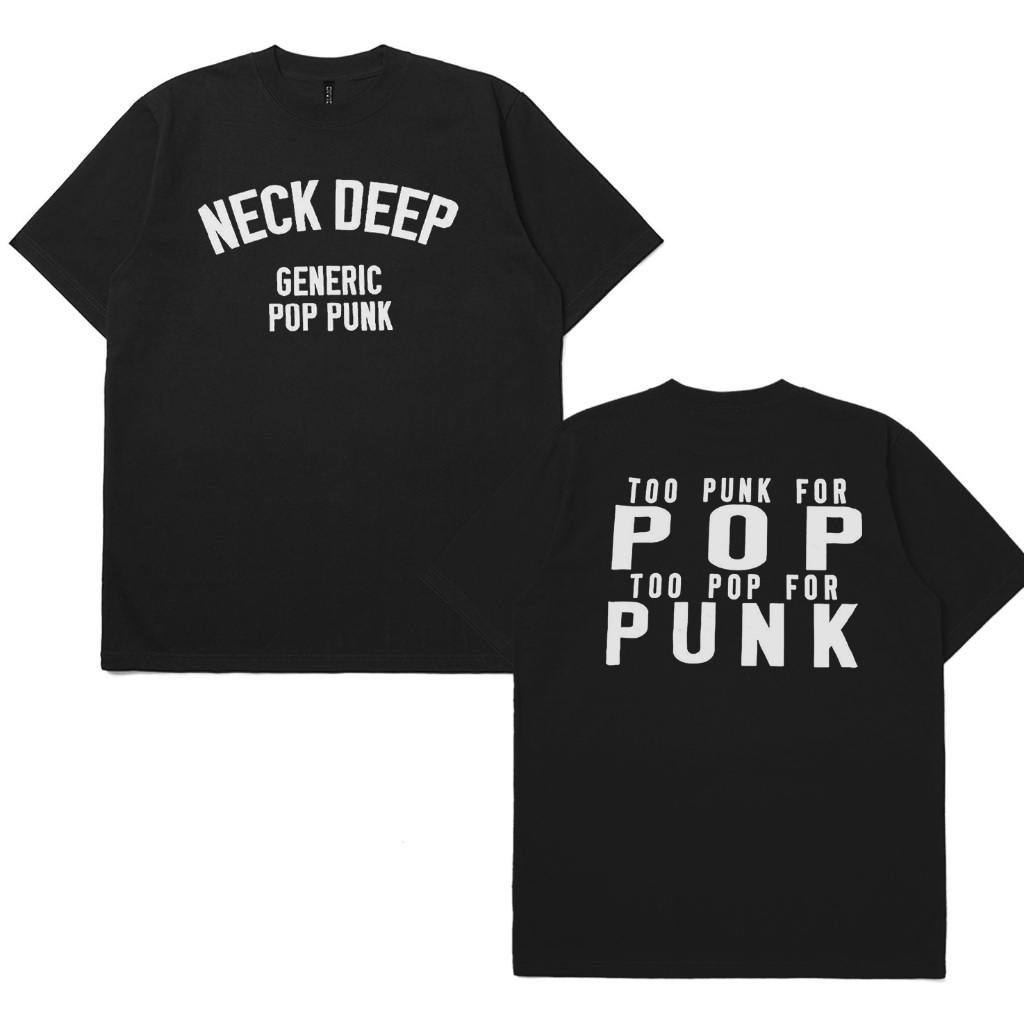 T-shirt Band Neck DeeP Pop Punk South East Asia Tour 2002 KAOSHITAM