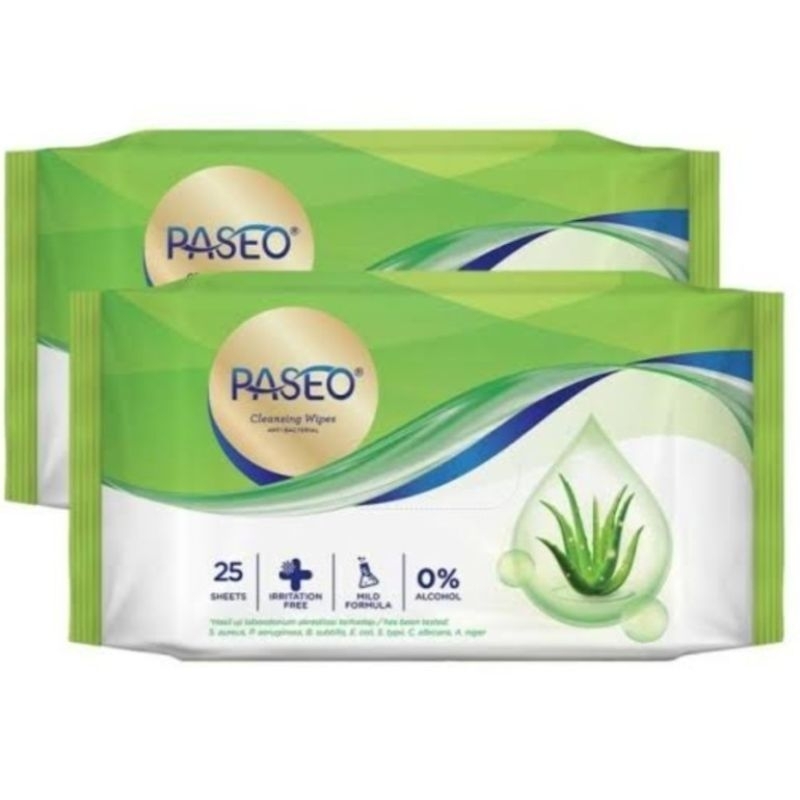 PASEO ANTI BACTERIAL B1G1 25HEETS