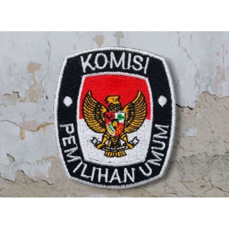logo KPU bordir